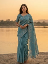 MIMOSA Saree Saree — front view on mannequin