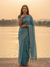 MIMOSA Saree Saree — pose 5 styling detail