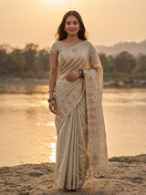 MIMOSA Saree Saree — front view on mannequin