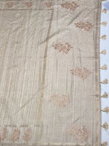 MIMOSA Saree Saree — pallu and zari work detail