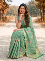 MIMOSA Saree Saree — pose 8 styling detail