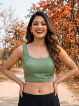MIMOSA Saree Saree — blouse close-up