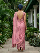 MIMOSA Gajari Saree Saree — pose 2 styling detail