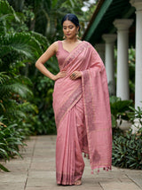 MIMOSA Gajari Saree Saree — pose 4 styling detail