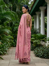 MIMOSA Gajari Saree Saree — pose 5 styling detail