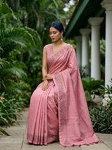 MIMOSA Gajari Saree Saree — pose 8 styling detail