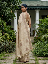 MIMOSA Tussar Saree Saree — pose 7 styling detail