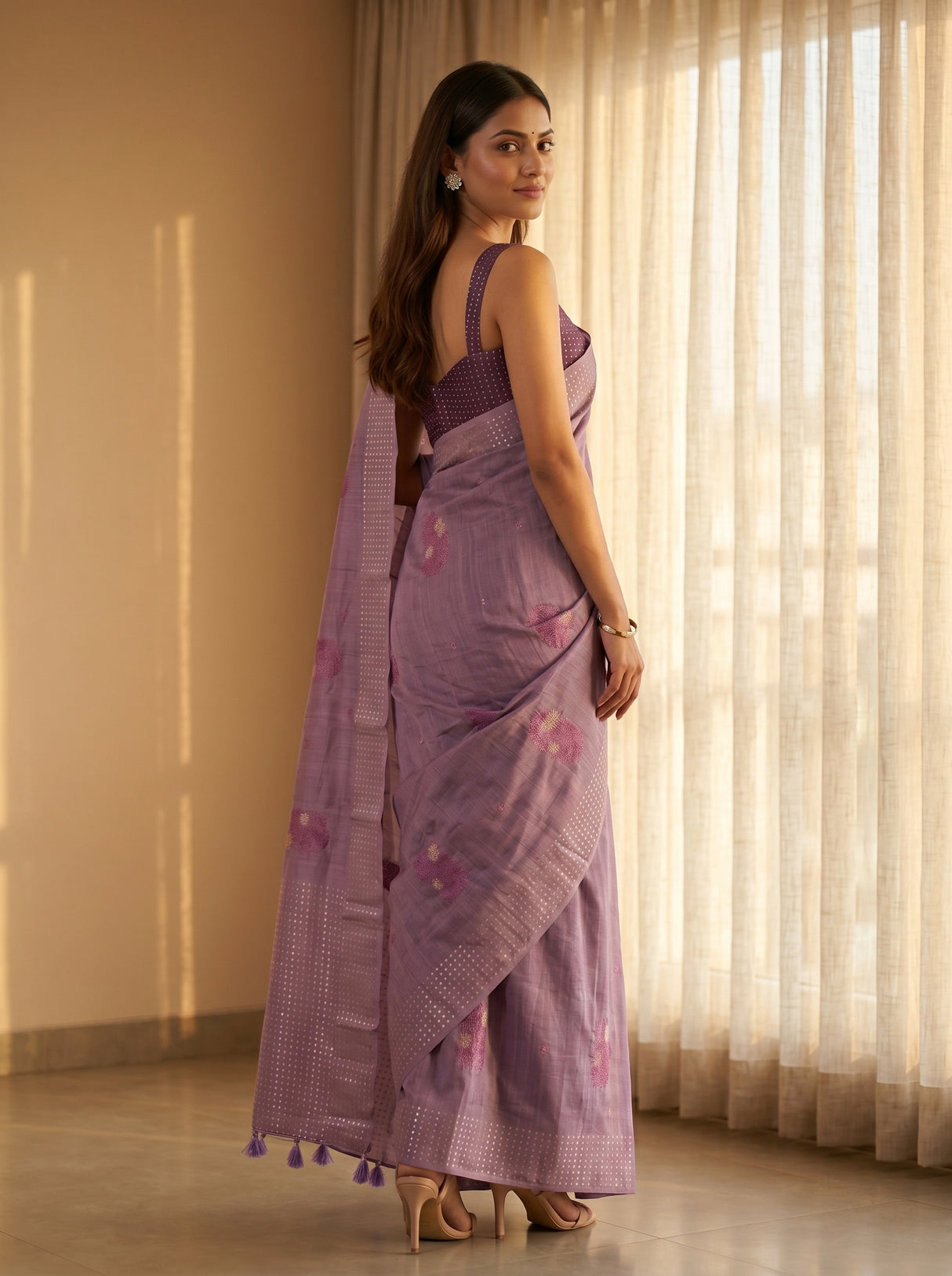 MIMOSA Saree Saree — pose 7 styling detail