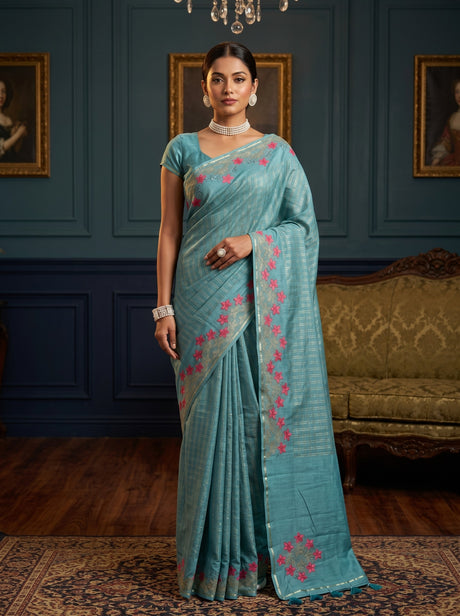 MIMOSA Saree Saree — front view on mannequin
