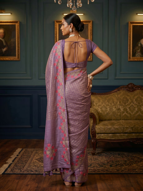MIMOSA Saree Saree — pose 2 styling detail