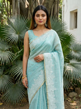 MIMOSA Ananda Saree Saree — pose 10 styling detail