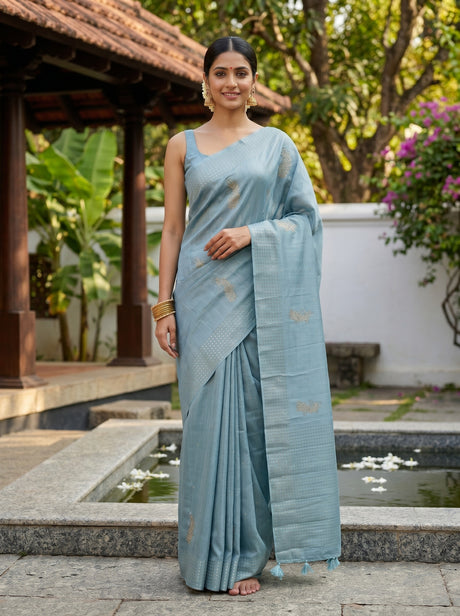 MIMOSA Saree Saree — front view on mannequin
