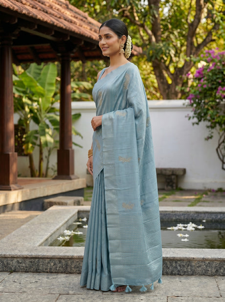 MIMOSA Saree Saree — pose 3 styling detail