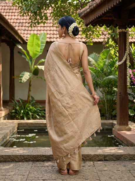 MIMOSA Saree Saree — pose 2 styling detail