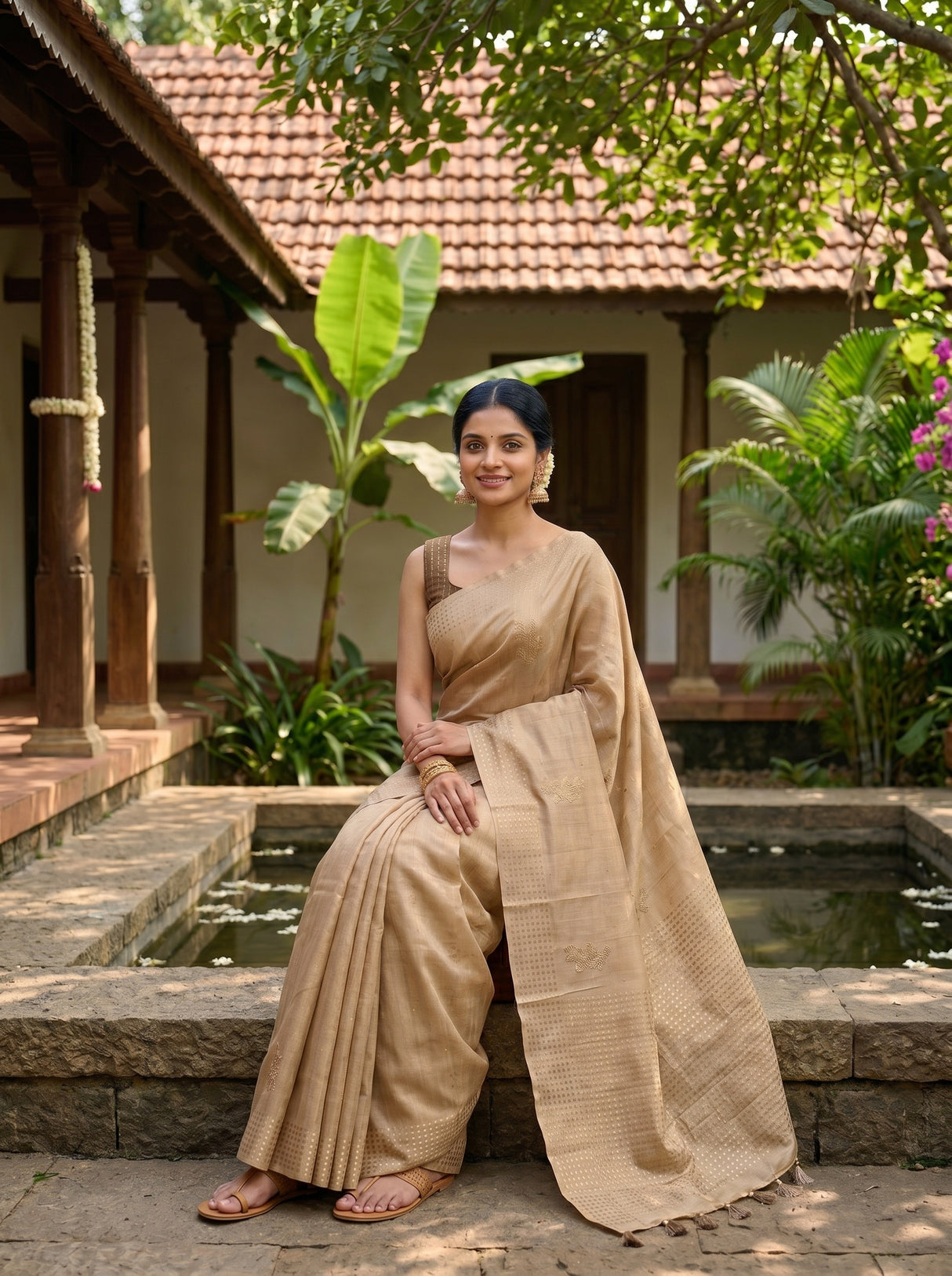MIMOSA Saree Saree — pose 8 styling detail