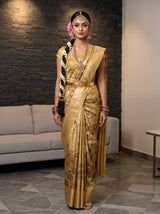 MIMOSA Saree Saree — front view on mannequin