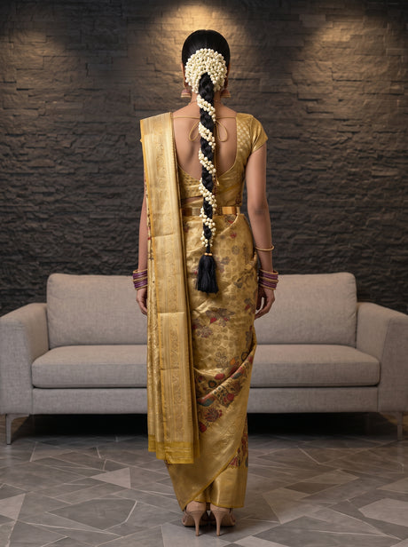 MIMOSA Saree Saree — pose 2 styling detail