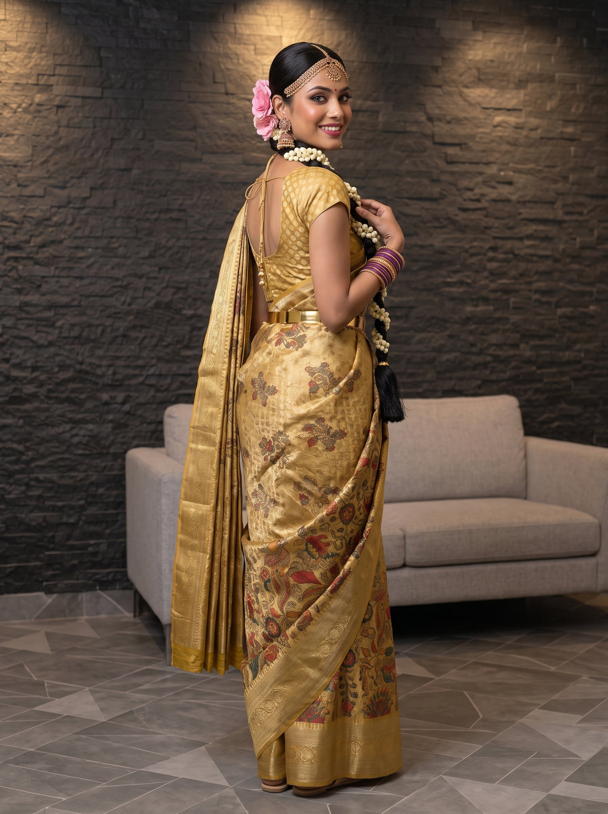 MIMOSA Saree Saree — pose 7 styling detail