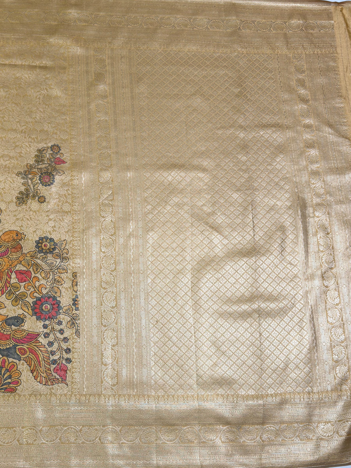 MIMOSA Saree Saree — pallu and zari work detail