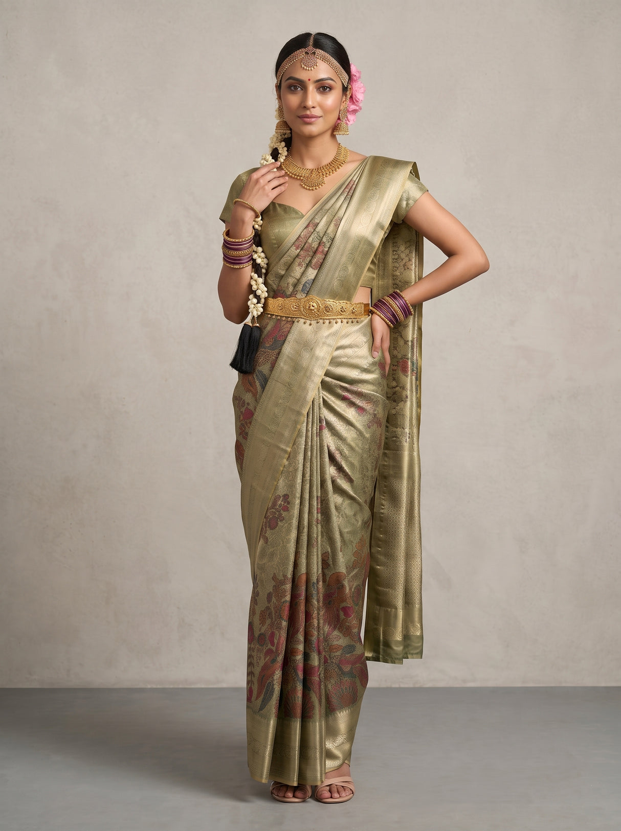MIMOSA Saree Saree — pose 4 styling detail