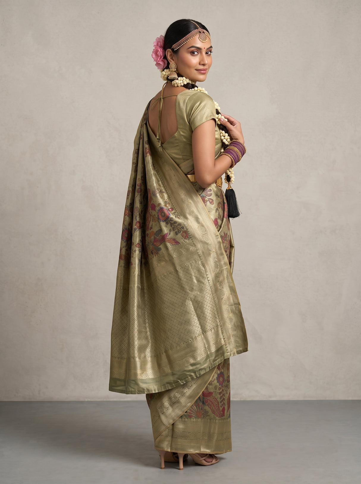 MIMOSA Saree Saree — pose 7 styling detail