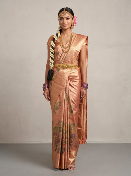 MIMOSA Saree Saree — front view on mannequin