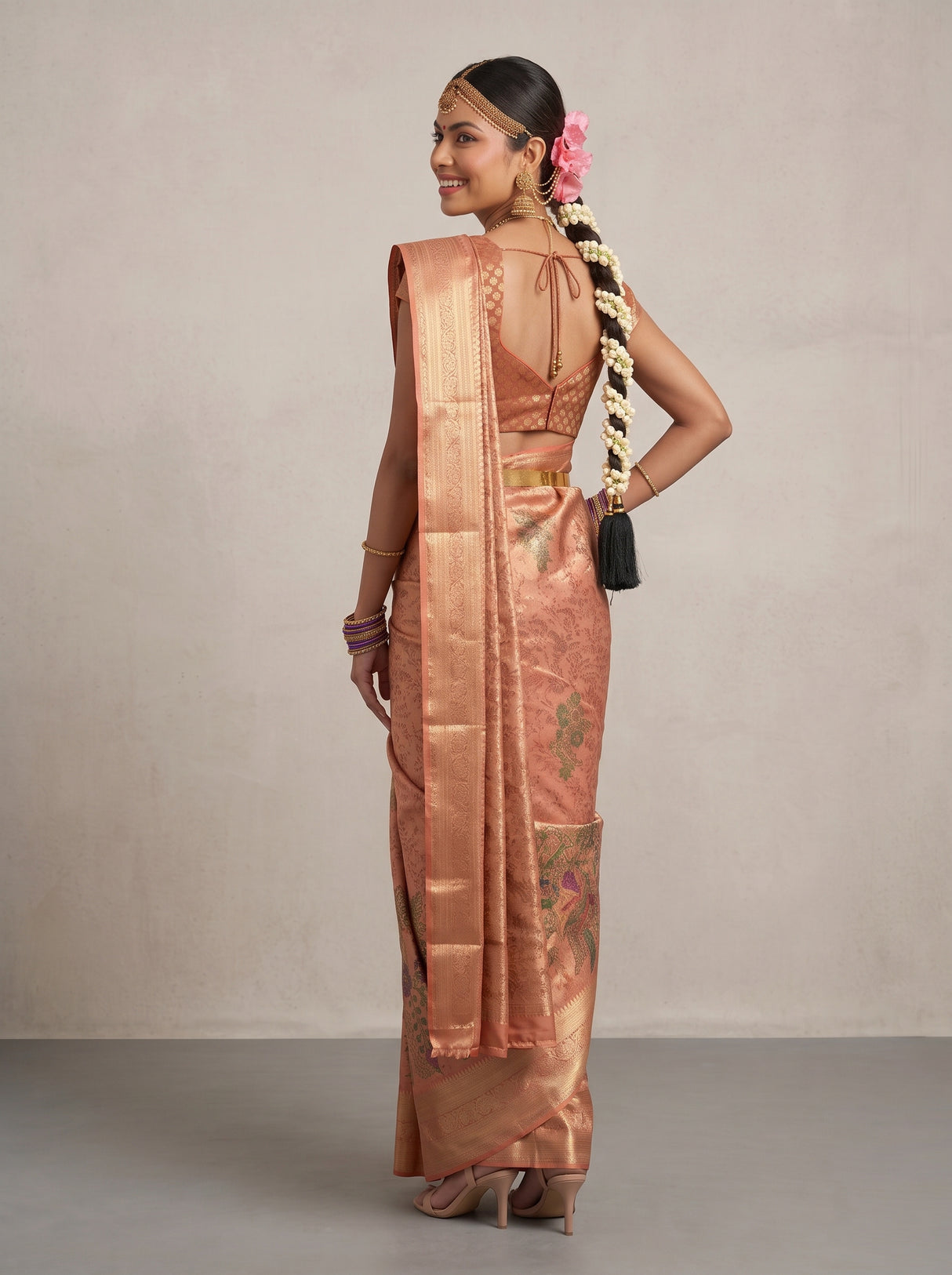 MIMOSA Saree Saree — pose 7 styling detail