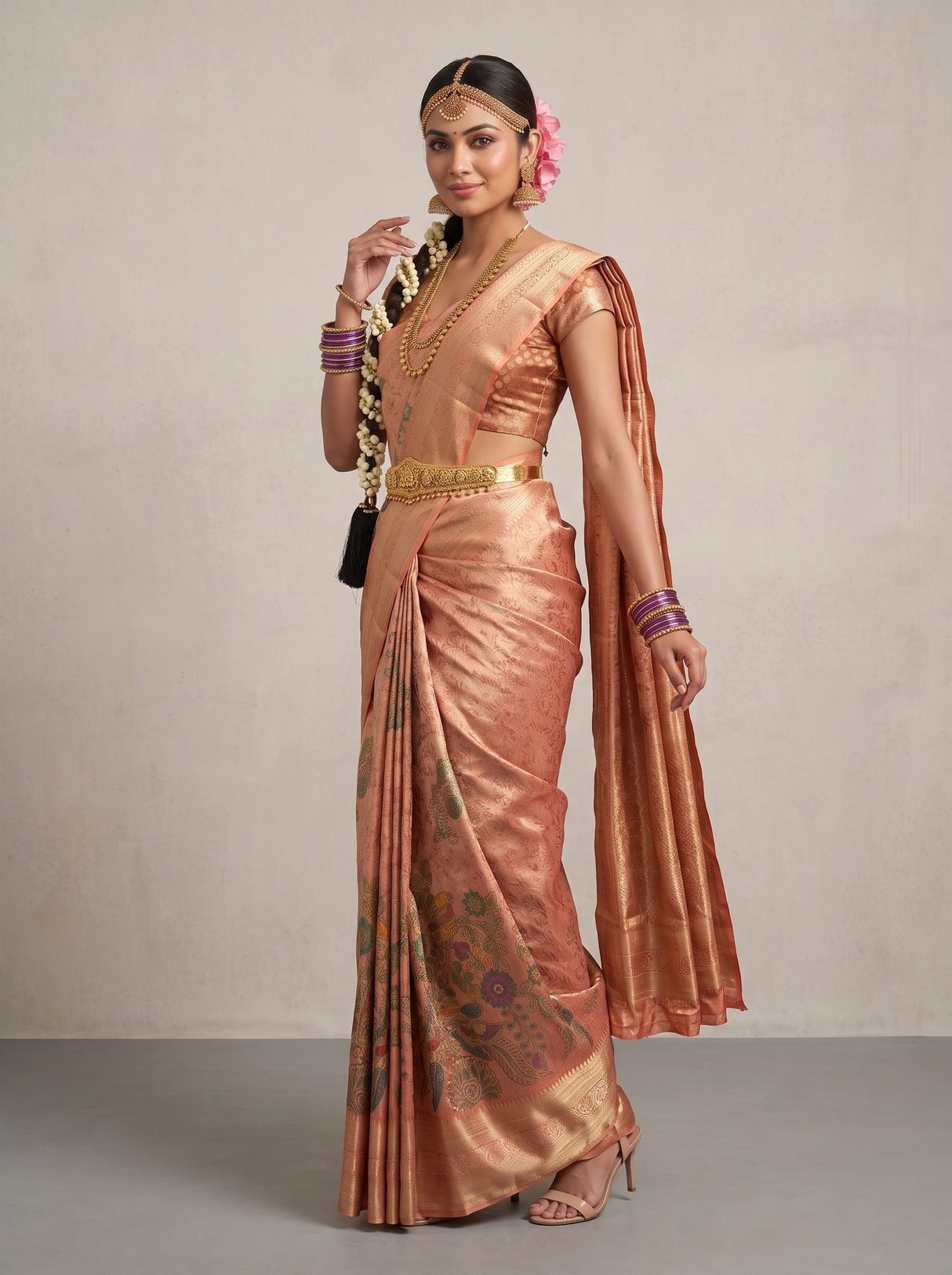 MIMOSA Saree Saree — pose 9 styling detail