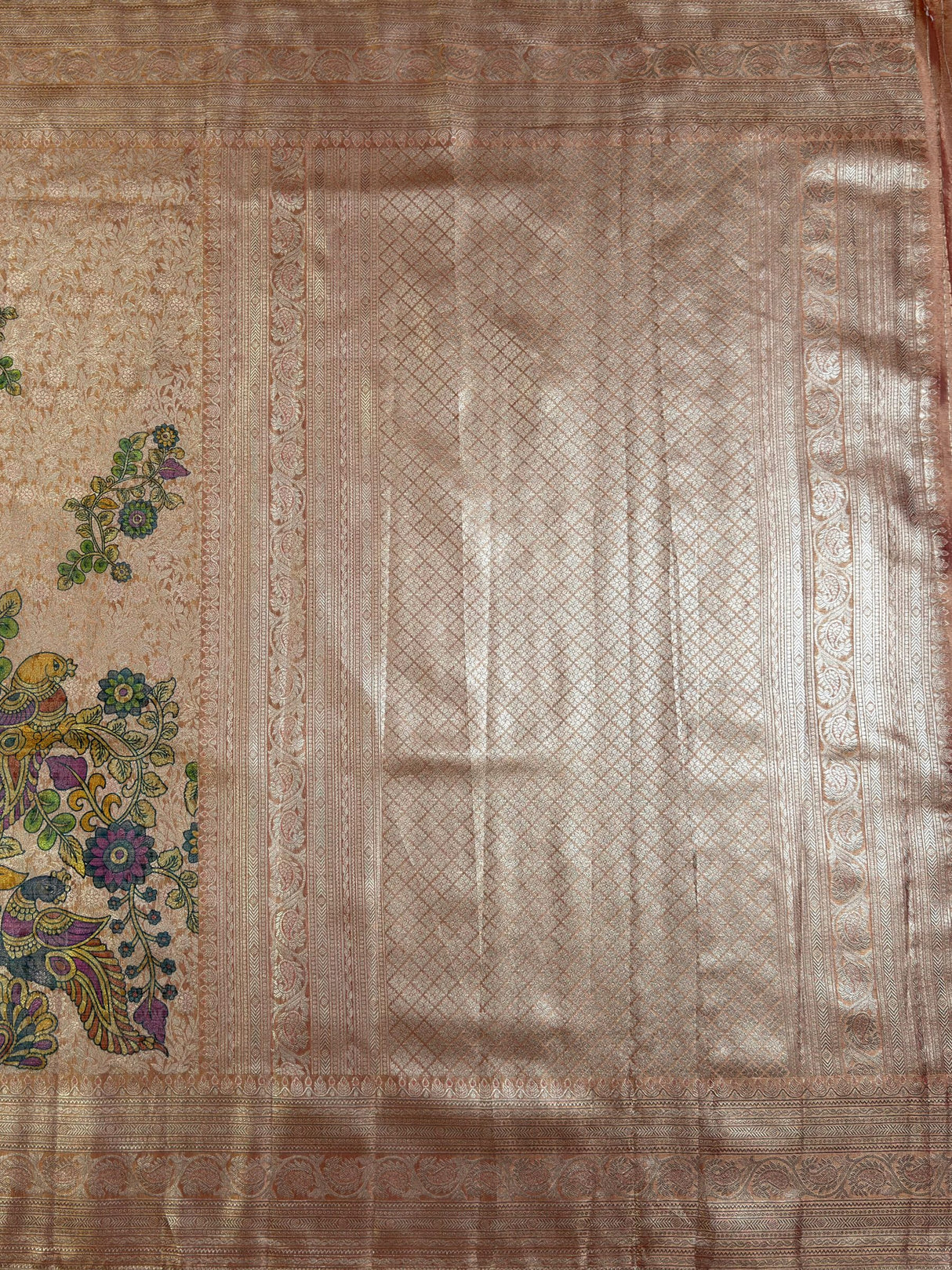 MIMOSA Saree Saree — pallu and zari work detail