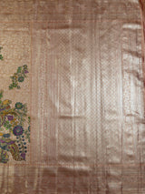 MIMOSA Saree Saree — pallu and zari work detail