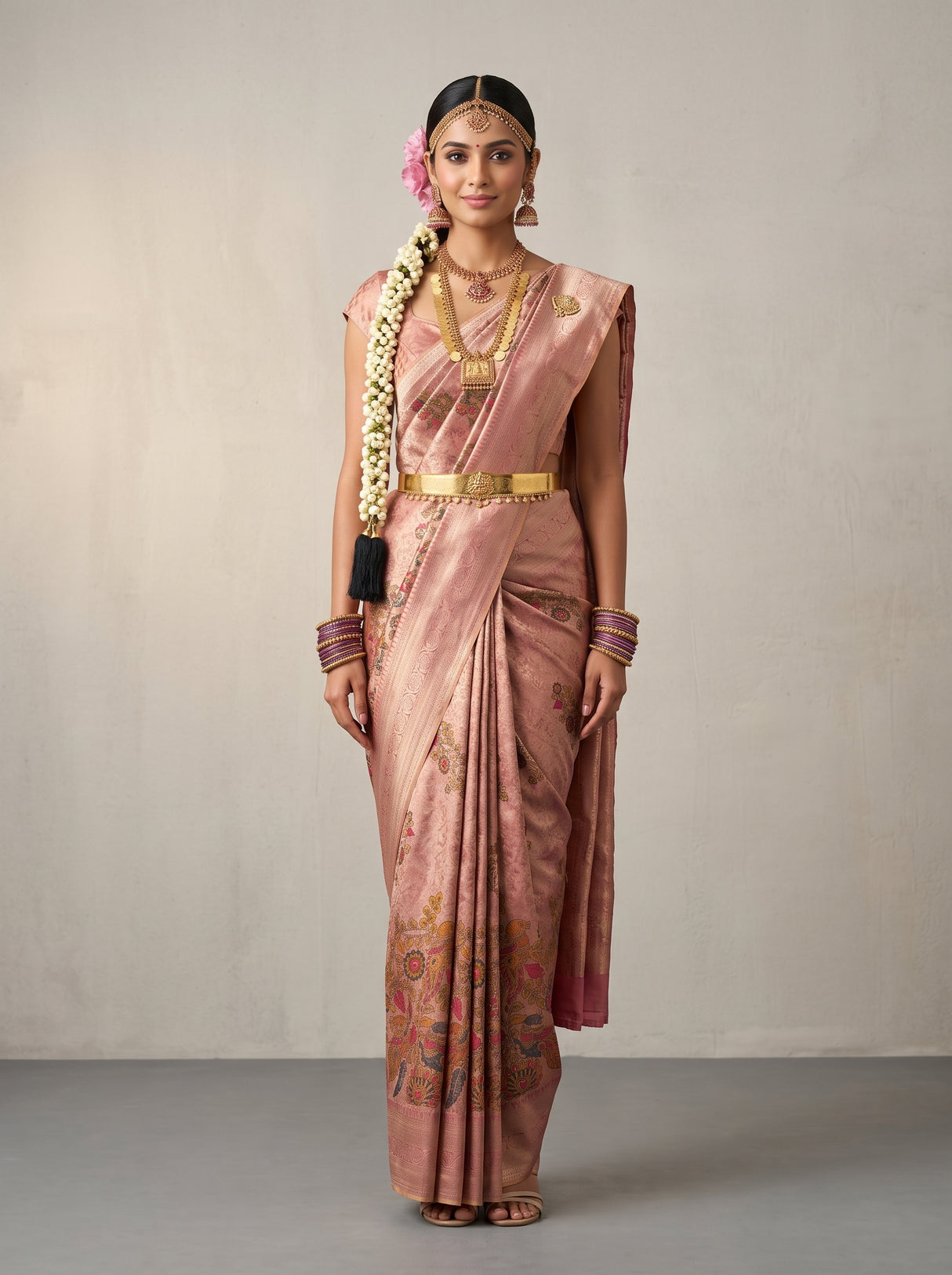 MIMOSA Saree Saree — front view on mannequin
