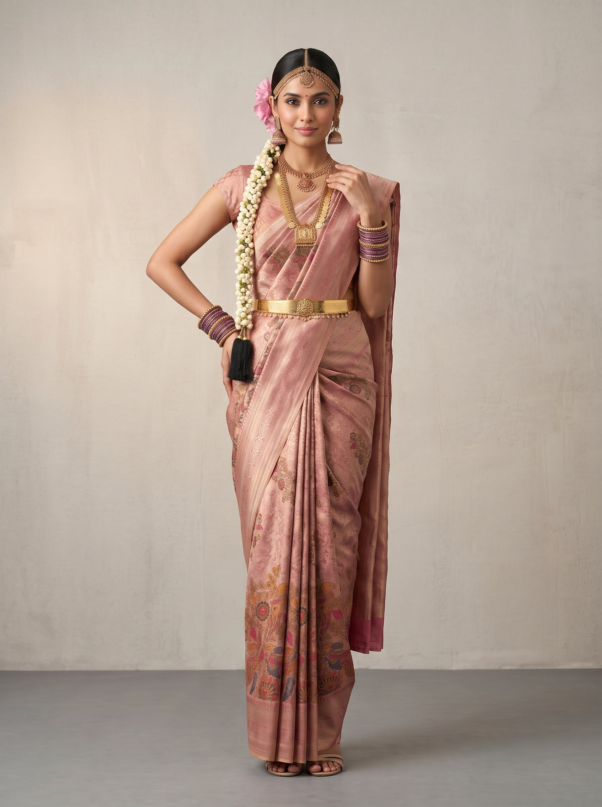 MIMOSA Saree Saree — pose 4 styling detail