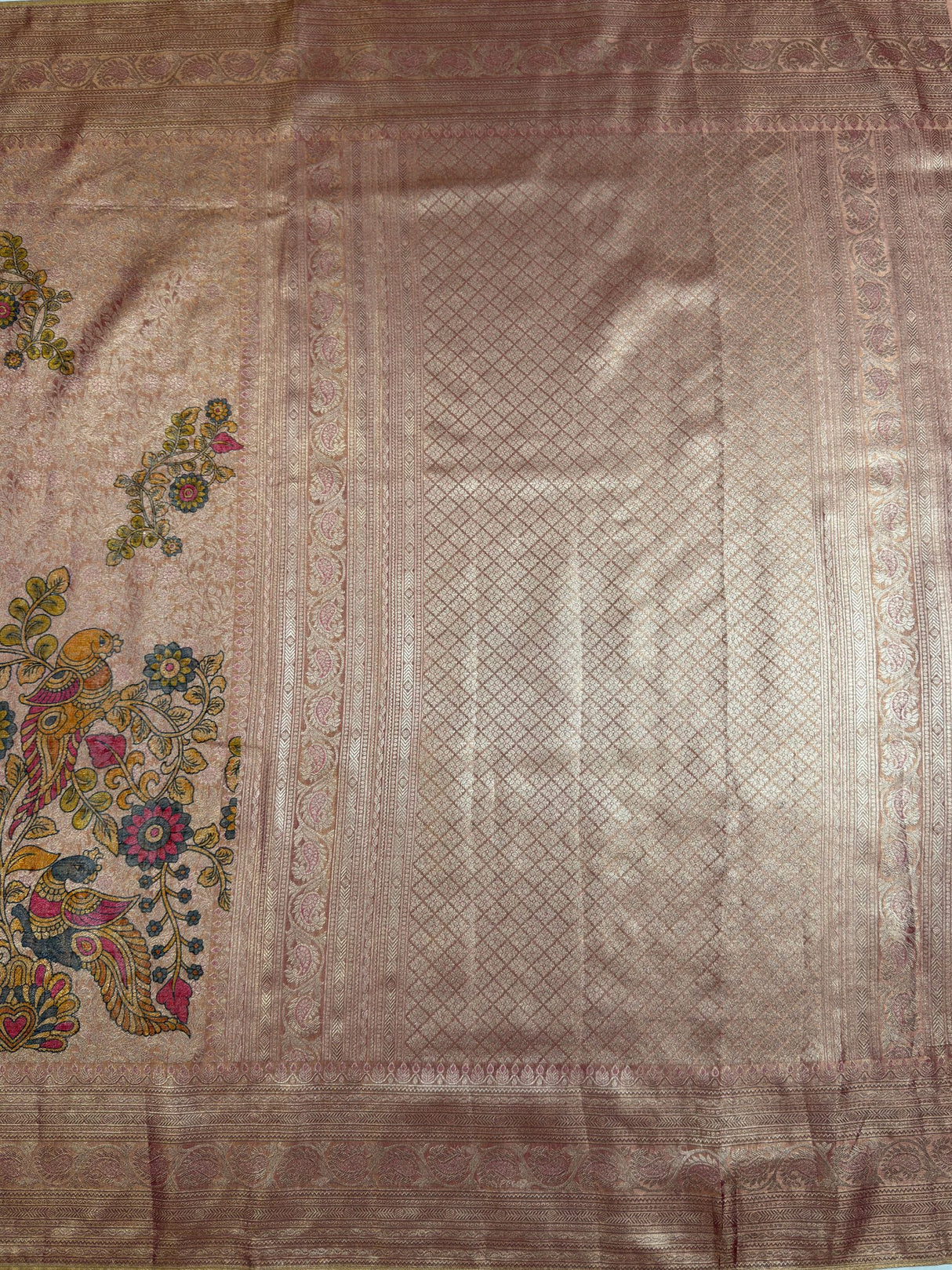 MIMOSA Saree Saree — pallu and zari work detail