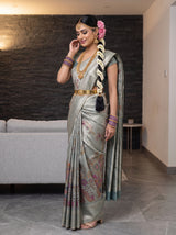 MIMOSA Saree Saree — pose 3 styling detail