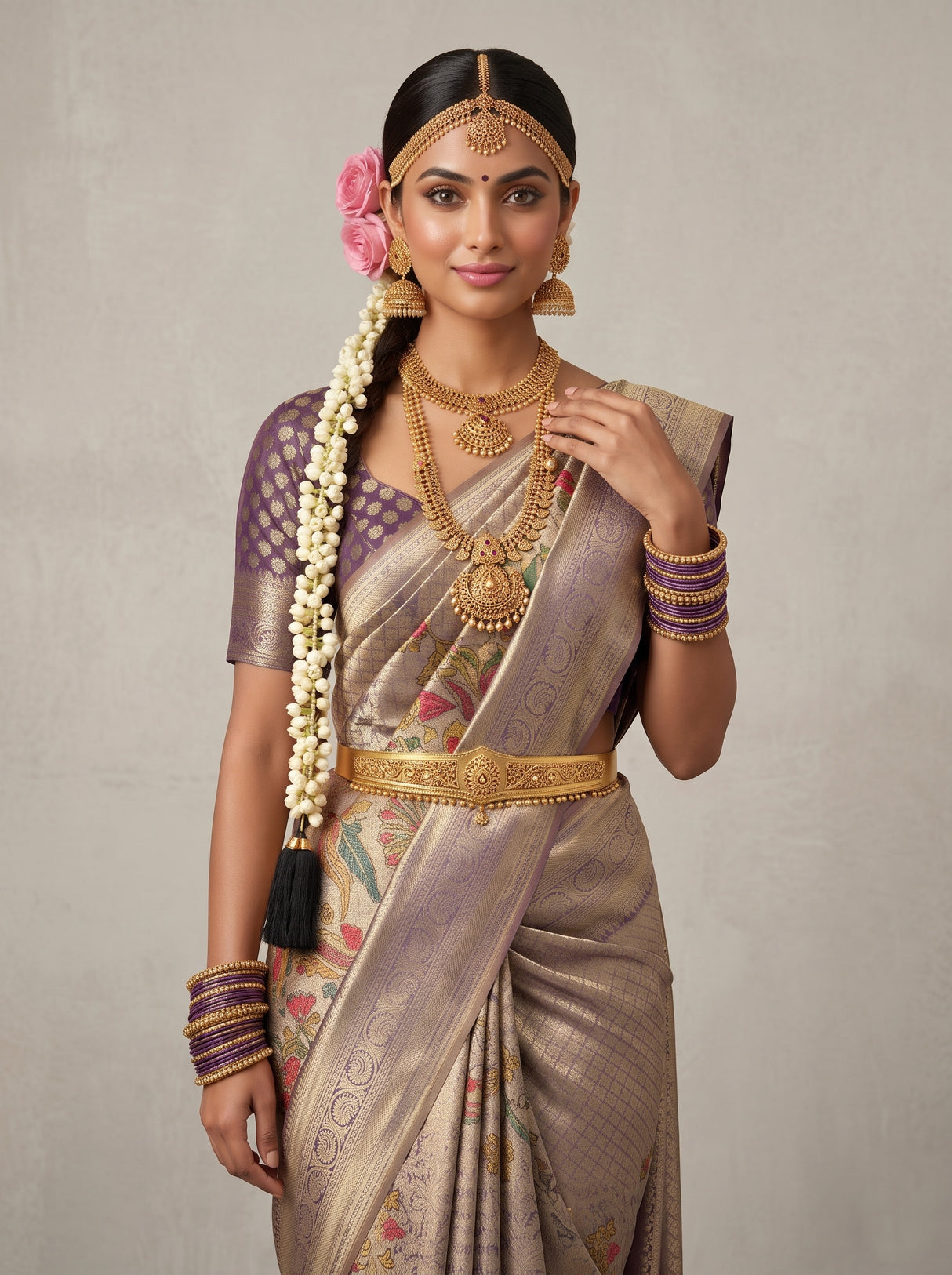 MIMOSA Saree Saree — pose 10 styling detail