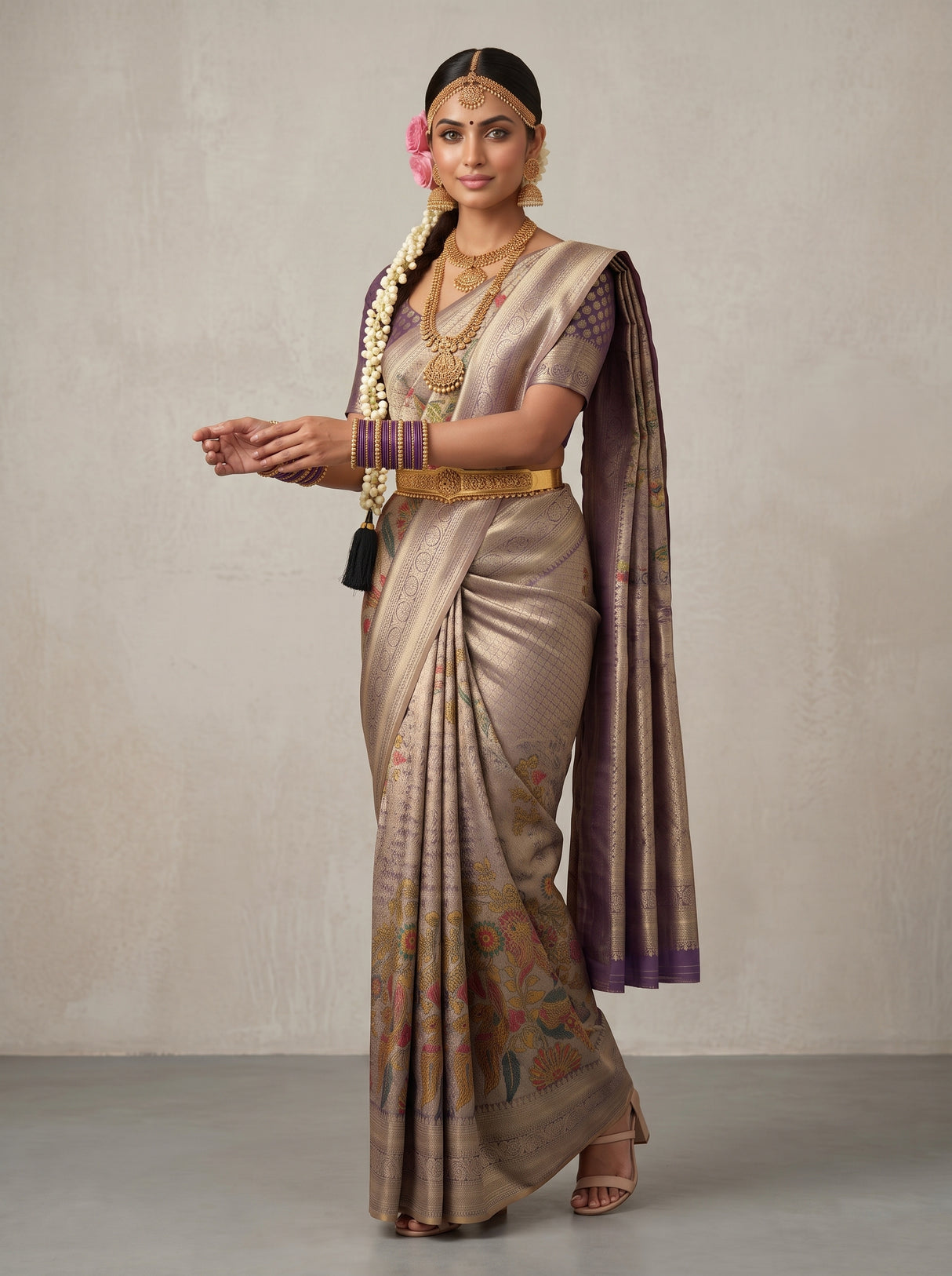 MIMOSA Saree Saree — pose 5 styling detail