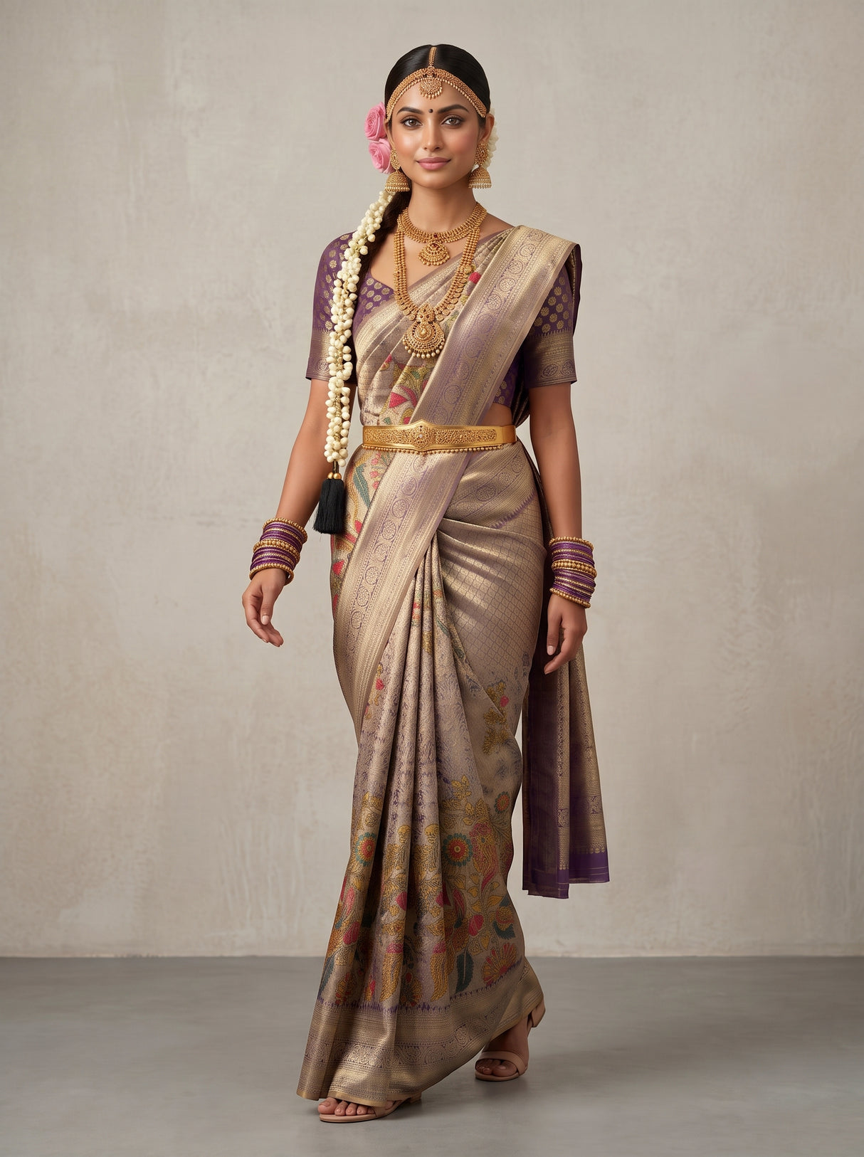 MIMOSA Saree Saree — pose 6 styling detail