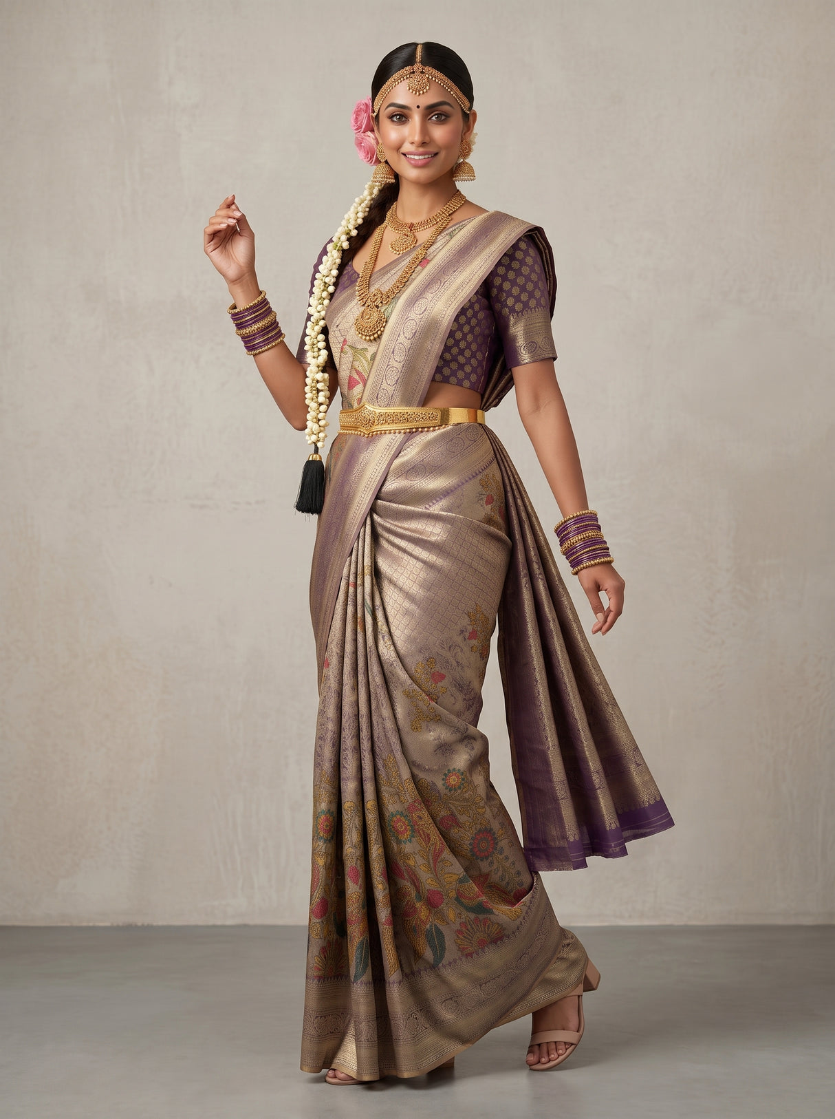 MIMOSA Saree Saree — pose 9 styling detail