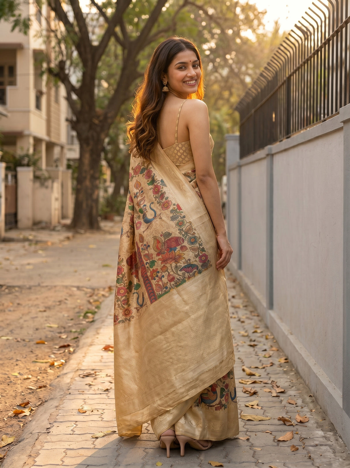 MIMOSA Saree Saree — pose 7 styling detail