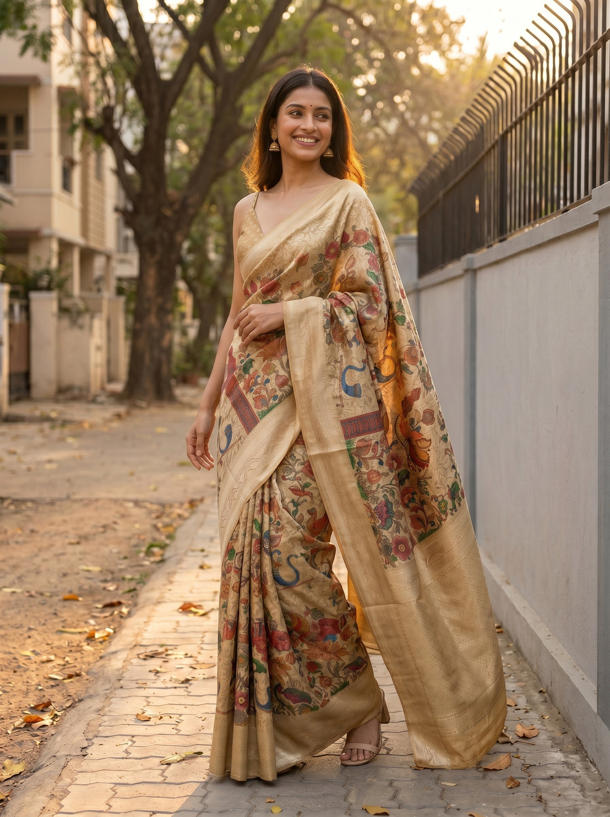 MIMOSA Saree Saree — pose 9 styling detail