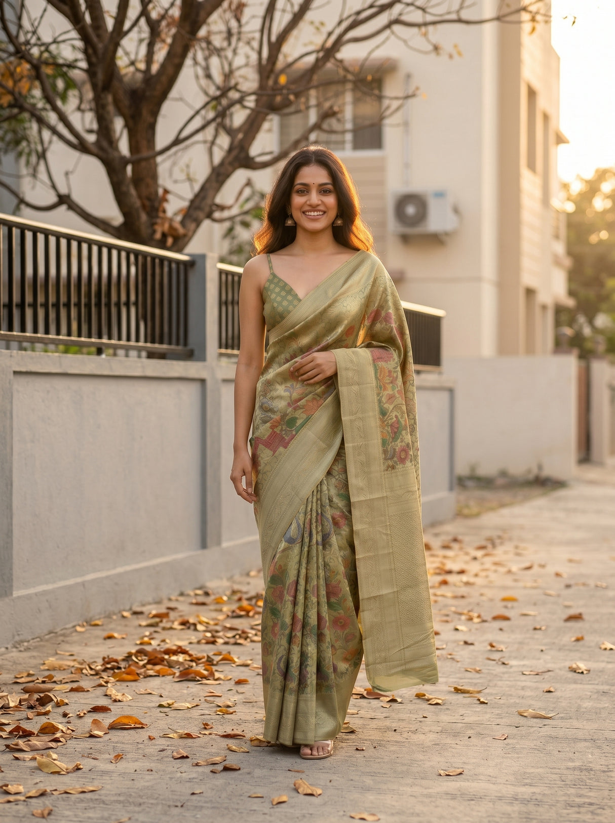 MIMOSA Saree Saree — pose 9 styling detail