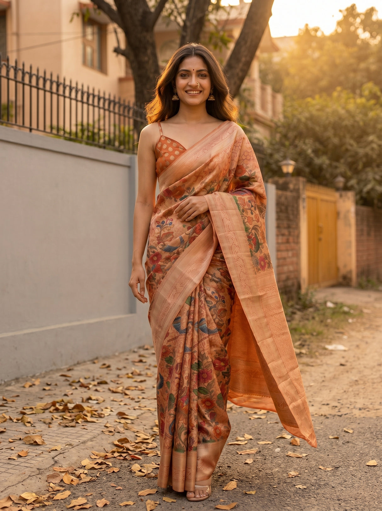 MIMOSA Saree Saree — pose 6 styling detail