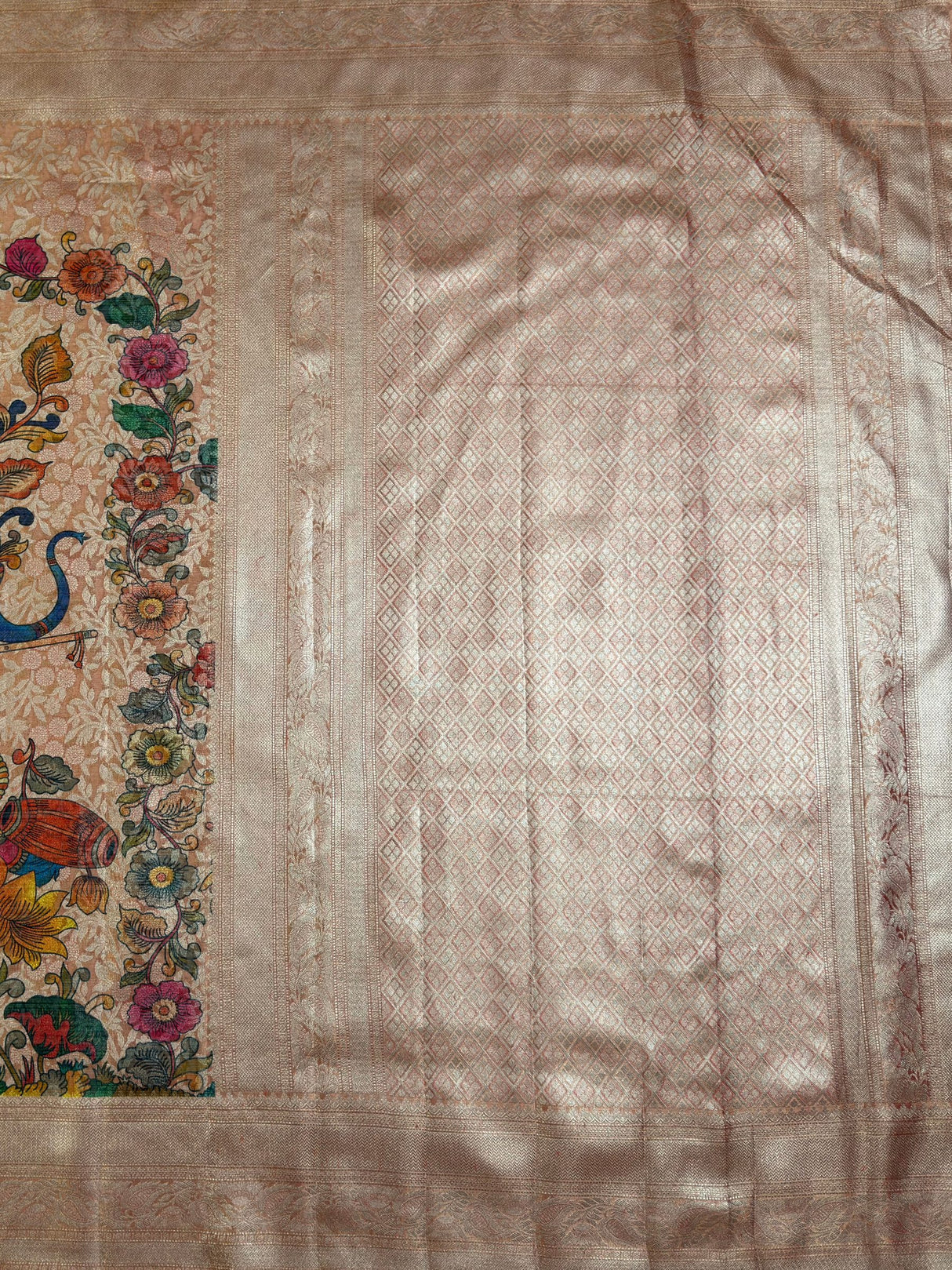MIMOSA Saree Saree — pallu and zari work detail
