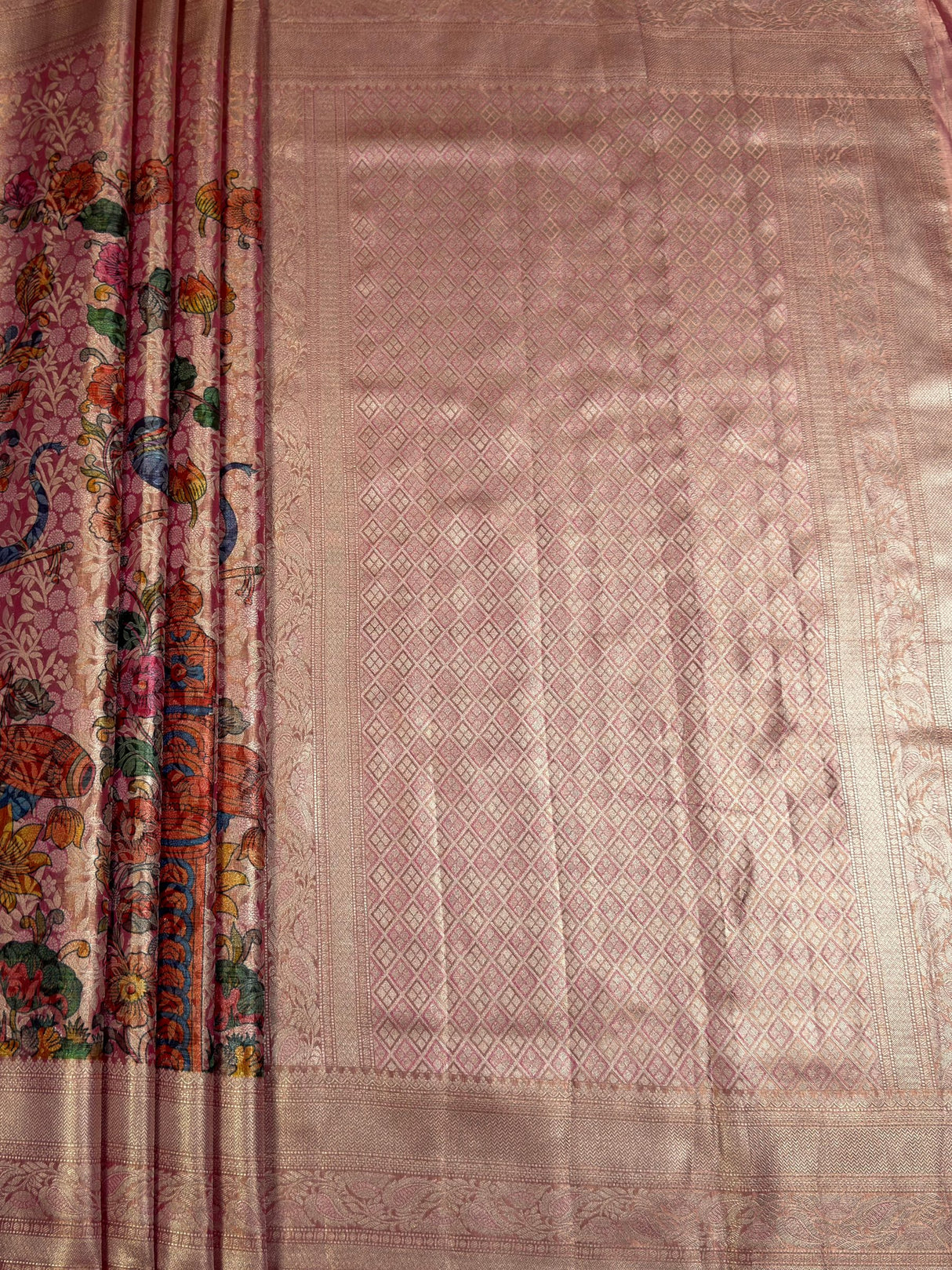 MIMOSA Saree Saree — pallu and zari work detail