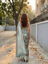 MIMOSA Saree Saree — pose 2 styling detail