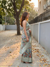 MIMOSA Saree Saree — pose 3 styling detail