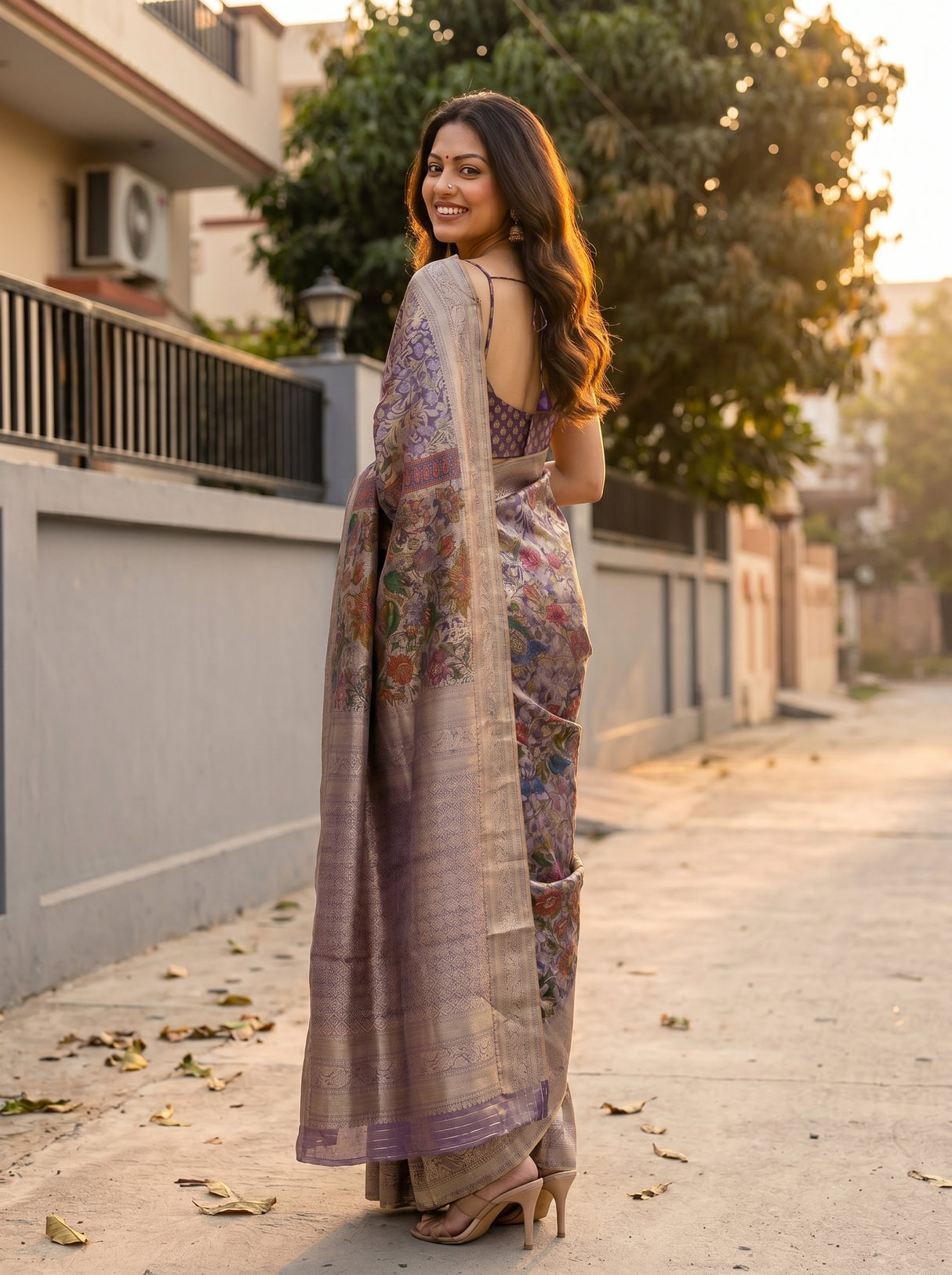 MIMOSA Saree Saree — pose 7 styling detail