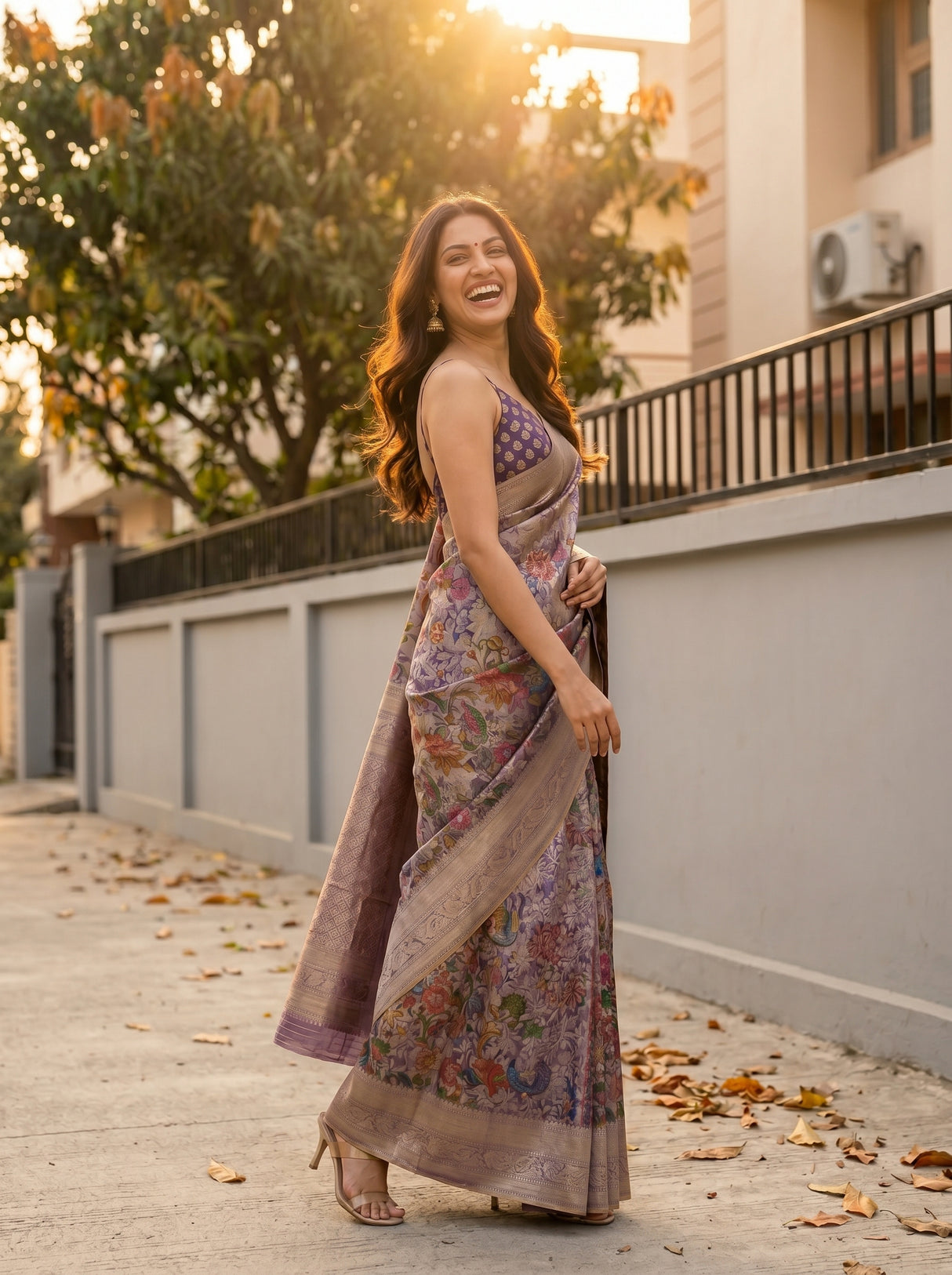 MIMOSA Saree Saree — pose 9 styling detail
