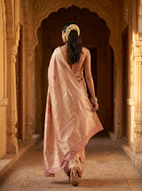 MIMOSA Rani Saree Saree — pose 2 styling detail