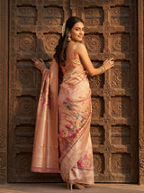 MIMOSA Rani Saree Saree — pose 7 styling detail